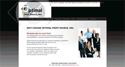 Desktop Screenshot of optimalprintsource.com